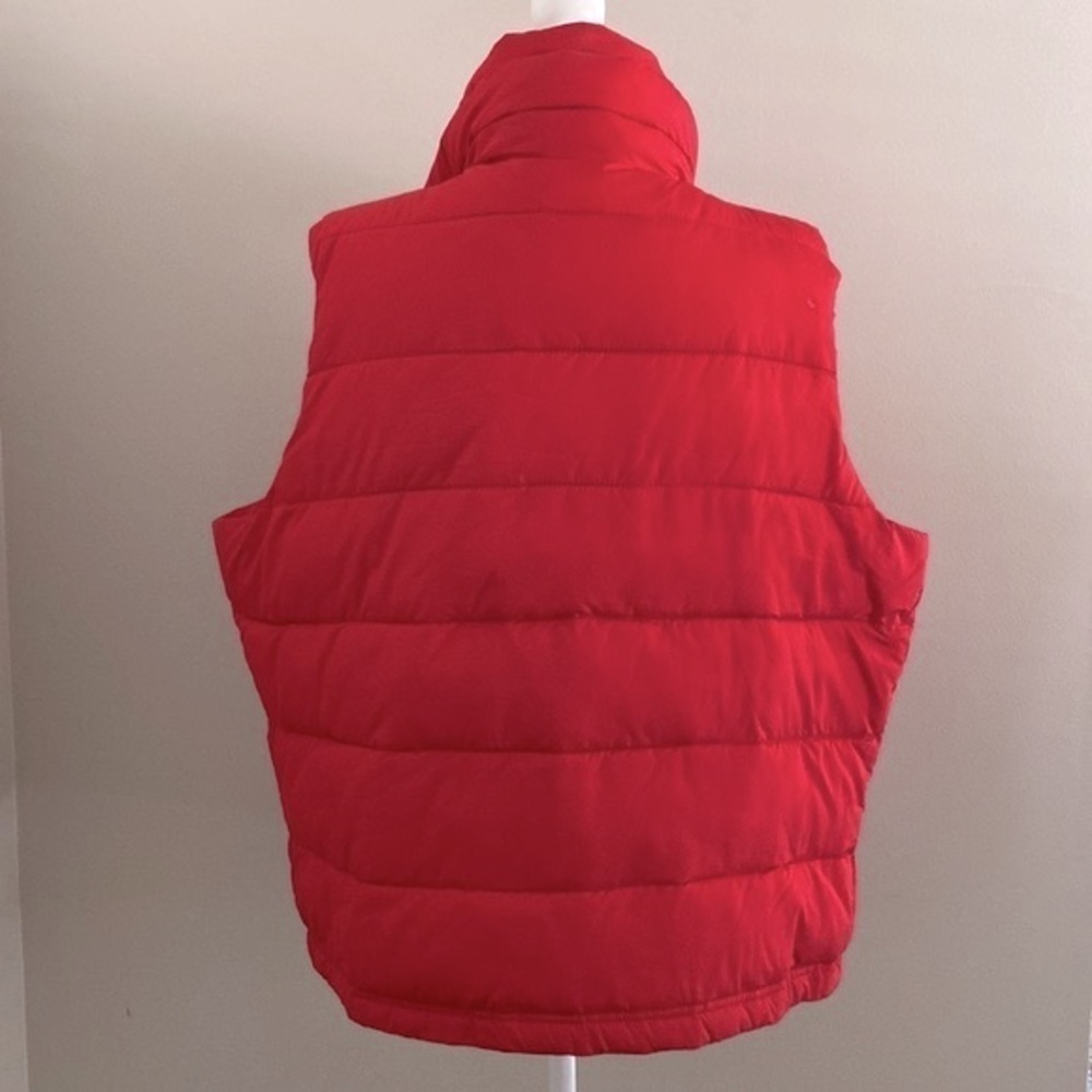 Hollister Y2K vintage red puffer vest - Picture 3 of 9